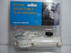 -brk Angle Degree 0-90 Nylon Prices White Stain Bracket Adjustable Flag