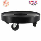 001 Black Plant Dolly Stand In Rolling Wheels Heavy 804050872187