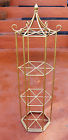 0051010 Tall Decorative Plant Cake Nice Stand Metal Plate Pie