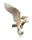 00800 Whitehall Pewter Medium Flagpole Eagle 719455008003