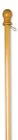 53648120890 01001m Evergreen Flag Agile Wooden House And Estate Pole