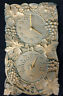 01279-whitehall Whitehall Products Vintage Grapevine Thermometer And Clock Copper Verdi Made