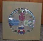 017917026771 Toland New Thermometer Indoor Outdoor Flip Flop Decor