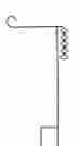 420119 017917028072 Toland Home Garden Jeweled Flag Stand Accessory