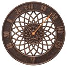 02004-whitehall Whitehall Spiral Indoor And Outdoor Wall Thermometer Antique 719455020043