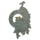 7194556 02186 Whitehall Products Three Cro Peacock Wall Clock 719455021866