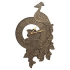 7194553 02187 Whitehall Products Peacock Wall Clock 719455021873