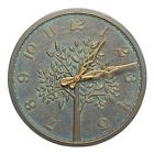 7194555 02240 Whitehall Tree Of Life Indoor Outdoor Wall Clock 719455022405