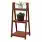 02678 Convenience Concepts Wooden Plant Stand 3 Tier Outdoor Patio Planter Garden Pot Shelves New 704798802678