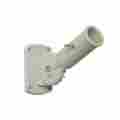 04003 Evergreen Adjustable Pole Bracket White Aluminum Free Ship 746851040030