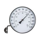04006a2 Acurite Antiqued Brass Finish Thermometer With Bracket 072397040068