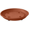 0504925002-8 Almi Planter Caddy Saucer With Wheels Terracotta 611830910133