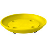 0504925022-8 Almi Planter Caddy Saucer With Wheels Yellow 611830910164