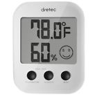 0689789482070 Dretec Thermometer Hygrometer Indoor Humidity Meter Silver