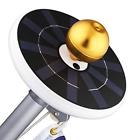0711796653638 Feelle Solar Flag Pole Lightleds Super Bright Powered