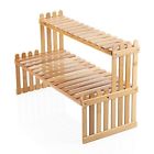 07426856655639 Perfect Home Savings Small Plant Stand Bamboo Natural 7426856655639