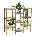 07426881446745 Perfect Home Savings Bamboo Plant Stand Wooden Patio 7426881446745