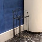 07426881453736 Perfect Home Savings Floor Plant Stand Black Metal 7426881453736