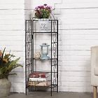 07426881455945 Perfect Home Savings Free Standing Plant Stand Black 7426881455945