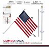 0747719934898 Combo Pack Foot Tangle Free Aluminum Spinning Flagpole