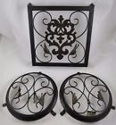 078050647 Garden Place Metal Plant Stands Trivets Round Square 810608012691