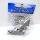 092239448272 Jetmax Limited Flagpole Deluxe Metal Bracket Position Wall