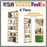 094742316253 Unbranded Wood Bamboo Garden Tiers Pine Plant Stand