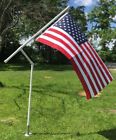 Hdpvcfp75 1 Hand Made New Heavy Duty Pvc Spinner Flag Pole Kit