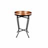 1000548604 Hampton Bay Antique Copper Round Metal Tray With 4894144002688