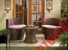 10015797 Brown Wicker Outdoor Patio Unbranded Set 849179015480