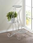 10018578 Curlicue Shaped Metal Tier Plant Stand Home Decor 10018578 Curlicue Shaped Metal Tier Plant Stand Home Decor