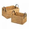 10018776 Accent Plus Wicker Storage Basket Duo 849179040888