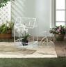 10018794 Summerfield Terrace Vintage Bicycle Plant House High Iron White