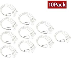Ds-0447 10stainless Steel Hanging Kit Wire Rope Hook Hanger Plant Led Grow Light Fixture