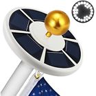 Ip65 10xhflagplwhite1 Spotlights Solar Flag Pole 6942872969471