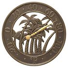 1140 Whitehall Products Palm Thermometer Bronze Verdi 719455011409