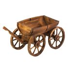 115795 115795. Unbranded Apple Barrel Wagon Planter Plant Stand Display Flower Yard