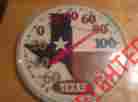 12.5-inch Acu-rite Acurite Wall Thermometer Texas 072397018937