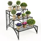 Tb-deco0602blk 126361 Mygift Folding Planter Rack 708215126361