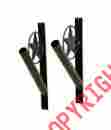 5012s 13.75 Star Laredo Set Of 2 Flag Pole Holder Bracket H Metallic Bronze Color 787627501201