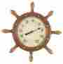 Odr290 13534 Ram Gameroom 16 In With Captains Wheel Thermometer Id