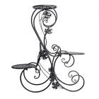 14143832 Dazone Scroll Decorative Metal Garden Patio Standing Plant 6933331664631