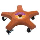 14in Plantrolling Stand Plant Rolling Caddy Garden Outdoor Pot Tree 5 Wheel Caddie Planters Cart 767887050466