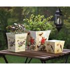 15179 Summerfield Terrace Botanical Garden Planter Trio High Plastic Multi Color
