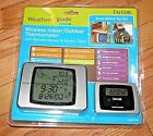 1526 Taylor Weather Guide Wireless Thermometer Clock
