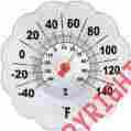 15fssb235 Miles Kimball Window Thermometer Clear 840853172192