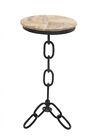 28717 " 16 Wood Amazing Pedestal Benzara Metal 31 Stand