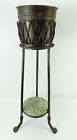 1611-370 Theodore Alexander Tiered Delicate Paw Foot Marble Plant Holder Planter