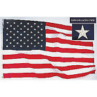 1656 Nylglo Us Flag 12x18