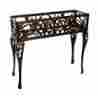 5081-ab 16758 Oakland Living Rectangular Four-leg Plant Stand In Antique Bronze Id 730050000582